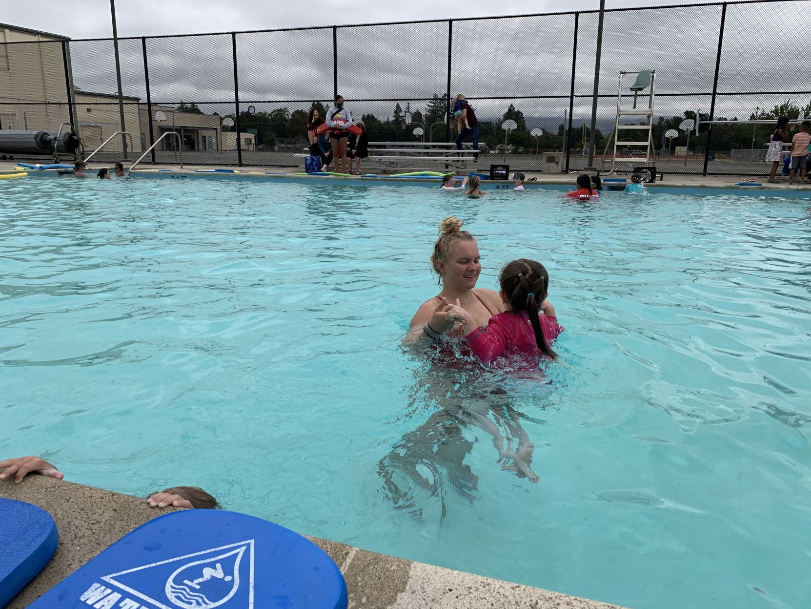 Learning to swim in Napa